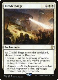 Citadel Siege, Commander Anthology Volume II