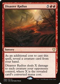 Disaster Radius, Commander Anthology Volume II