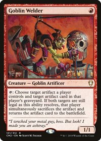 Goblin Welder, Commander Anthology Volume II