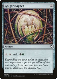 Golgari Signet (191), Commander Anthology Volume II