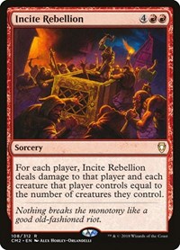 Incite Rebellion, Commander Anthology Volume II