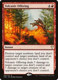 Volcanic Offering, Commander Anthology Volume II