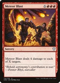Meteor Blast, Commander Anthology Volume II