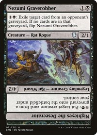 Nezumi Graverobber // Nighteyes the Desecrator, Commander Anthology Volume II