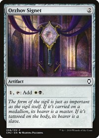 Orzhov Signet, Commander Anthology Volume II