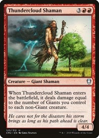 Thundercloud Shaman, Commander Anthology Volume II