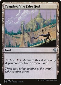 Temple of the False God (271), Commander Anthology Volume II