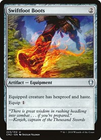 Swiftfoot Boots, Commander Anthology Volume II