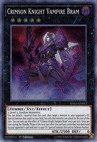 Crimson Knight Vampire Bram