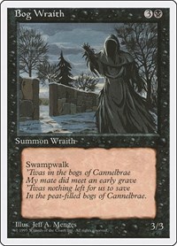 Bog Wraith, Fourth Edition