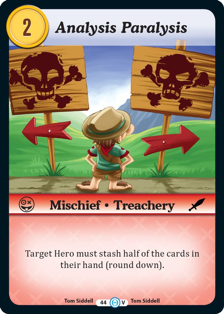 Analysis Paralysis, Standard, front