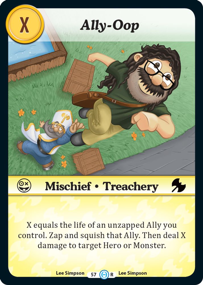 Ally-Oop, Standard, front