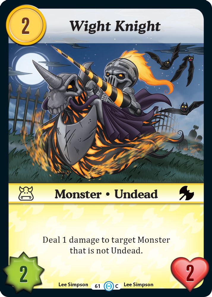 Wight Knight, Standard, front