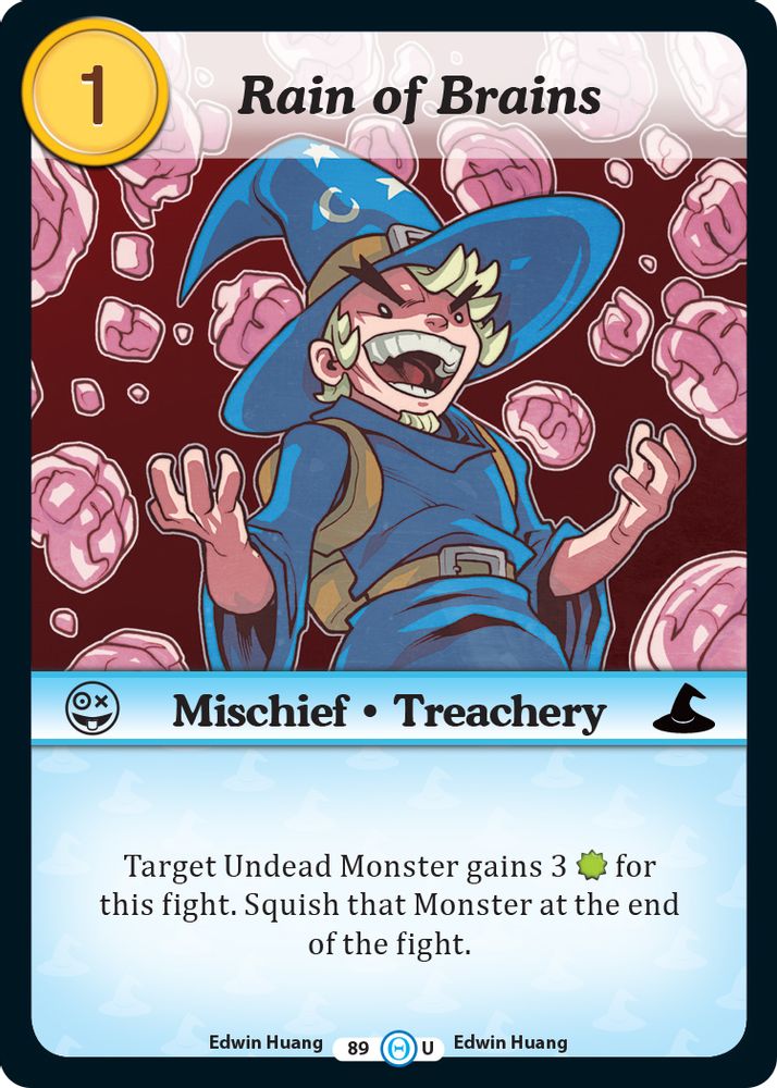Rain of Brains, Standard, front