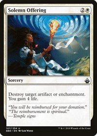 Solemn Offering, Battlebond