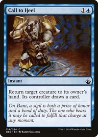 Call to Heel, Battlebond