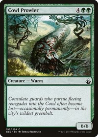 Cowl Prowler, Battlebond
