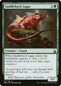 Saddleback Lagac, Battlebond