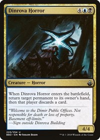 Dinrova Horror, Battlebond