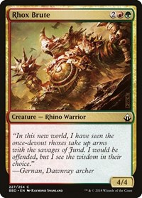 Rhox Brute, Battlebond