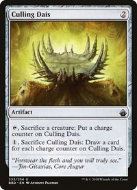 Culling Dais, Battlebond