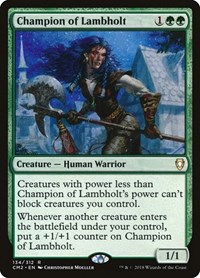 Champion of Lambholt, Commander Anthology Volume II