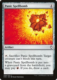 Panic Spellbomb, Commander Anthology Volume II