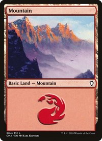 Mountain (304), Commander Anthology Volume II