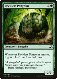 Reckless Pangolin, Global Series Jiang Yanggu & Mu Yanling