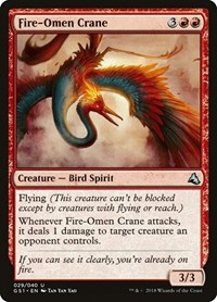 Fire-Omen Crane, Global Series Jiang Yanggu & Mu Yanling