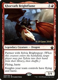 Khorvath Brightflame, Launch Party & Release Event Promos