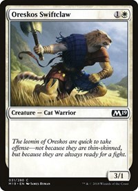 Oreskos Swiftclaw, Core Set 2019