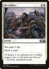 Revitalize, Core Set 2019