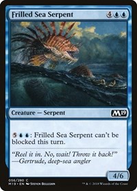 Frilled Sea Serpent, Core Set 2019