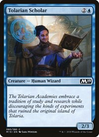 Tolarian Scholar, Core Set 2019