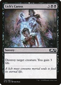 Lich's Caress, Core Set 2019