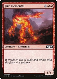Fire Elemental, Core Set 2019