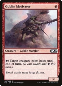 Goblin Motivator, Core Set 2019