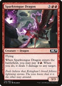 Sparktongue Dragon, Core Set 2019
