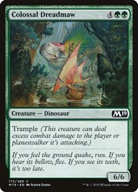 Colossal Dreadmaw, Core Set 2019