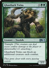 Ghastbark Twins, Core Set 2019