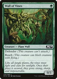 Wall of Vines, Core Set 2019