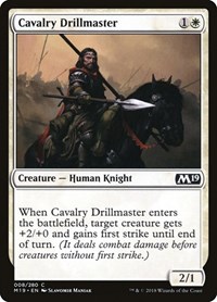 Cavalry Drillmaster, Core Set 2019