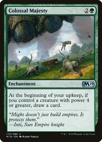 Colossal Majesty, Core Set 2019