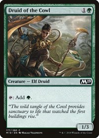 Druid of the Cowl, Core Set 2019