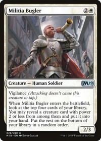 Militia Bugler, Core Set 2019