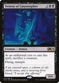 Demon of Catastrophes, Core Set 2019