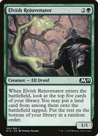Elvish Rejuvenator, Core Set 2019