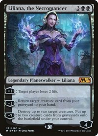 Liliana, the Necromancer, Core Set 2019
