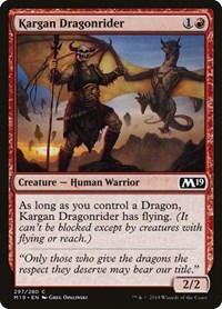 Kargan Dragonrider, Core Set 2019